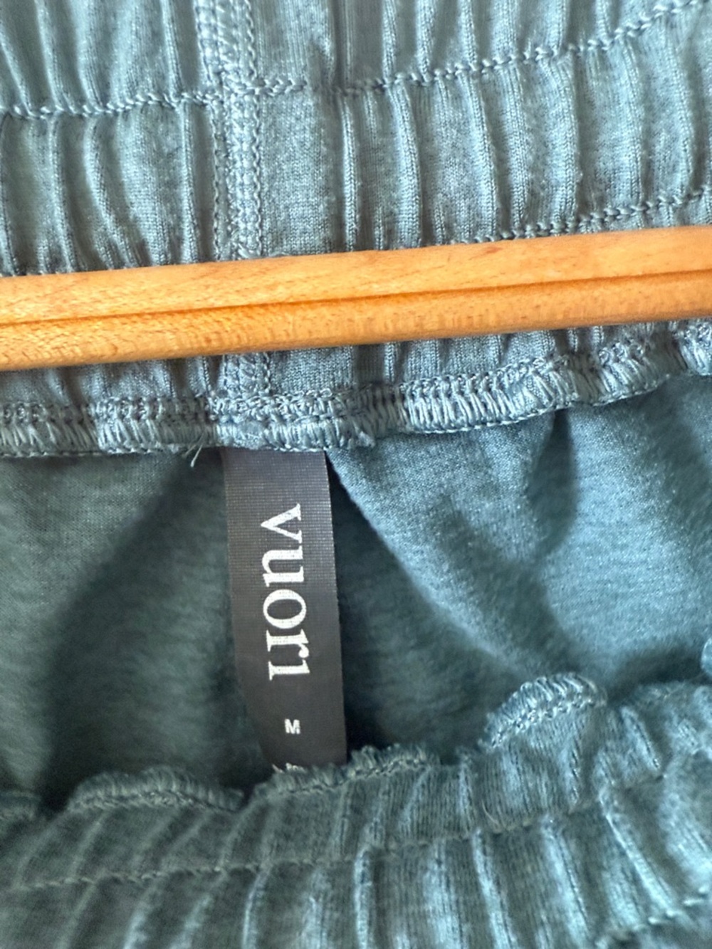 Vuori Women’s Medium Drawstring Lounge Shorts in Slate Teal - Picture 2 of 6